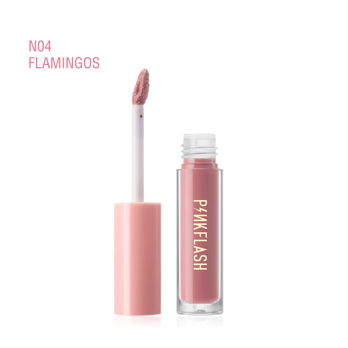 PINK FLASH-L01 Melting Matte Lipcream-N04#