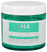 ESFOLIO 3HA AHA BHA PHA Clear Soothing Toner Pad 130ml - Skin Type Oily and Acne Prone Skin.