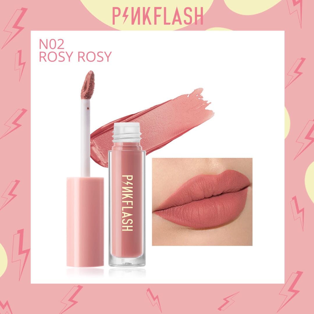 PINK FLASH-L01 Melting Matte Lipcream-PK05#