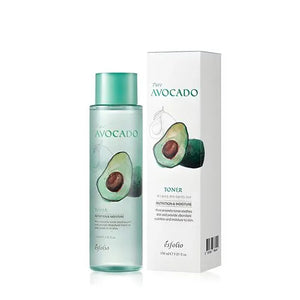 ESFOLIO Avocado Toner 160Ml - Skin Type Dry and Dull Skin, Anti Aging, Fine Lines, Wrinkles.