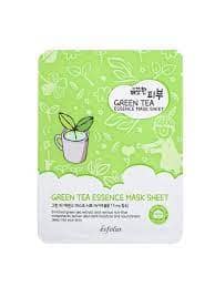 Esfolio Pure Skin Green Tea Essence Mask Sheet 25Ml - Skin Type - Dry and Dull Skin, Anti Aging, Fine Lines, Wrinkles.