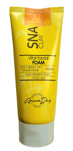 GRACEDAY SNAIL CLAY FRESH FACIAL FOAM