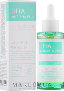 ESFOLIO 3HA AHA BHA PHA Clear Serum 50ml - Skin Type Oily and Acne Prone Skin.