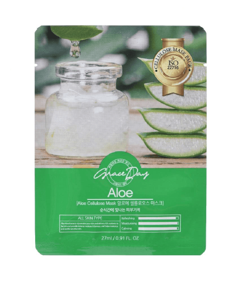 GRACE DAY Traditional Oriental Mask Sheet - Aloe 27ml