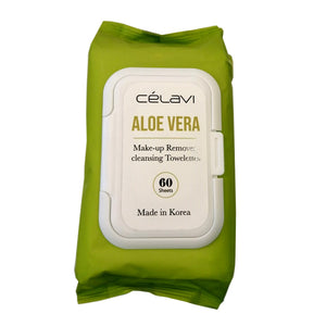 Celavi- Aloe vera makeup remover cleansing Towelettes