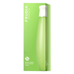 Frudia Green grape pore control toner -195 ml - Skin Type - Oily and Acne Prone Skin, Large Pore Skin.
