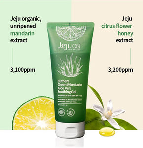 JEJUON - Cuthera Green Mandarin Aloe Vera Soothing Gel